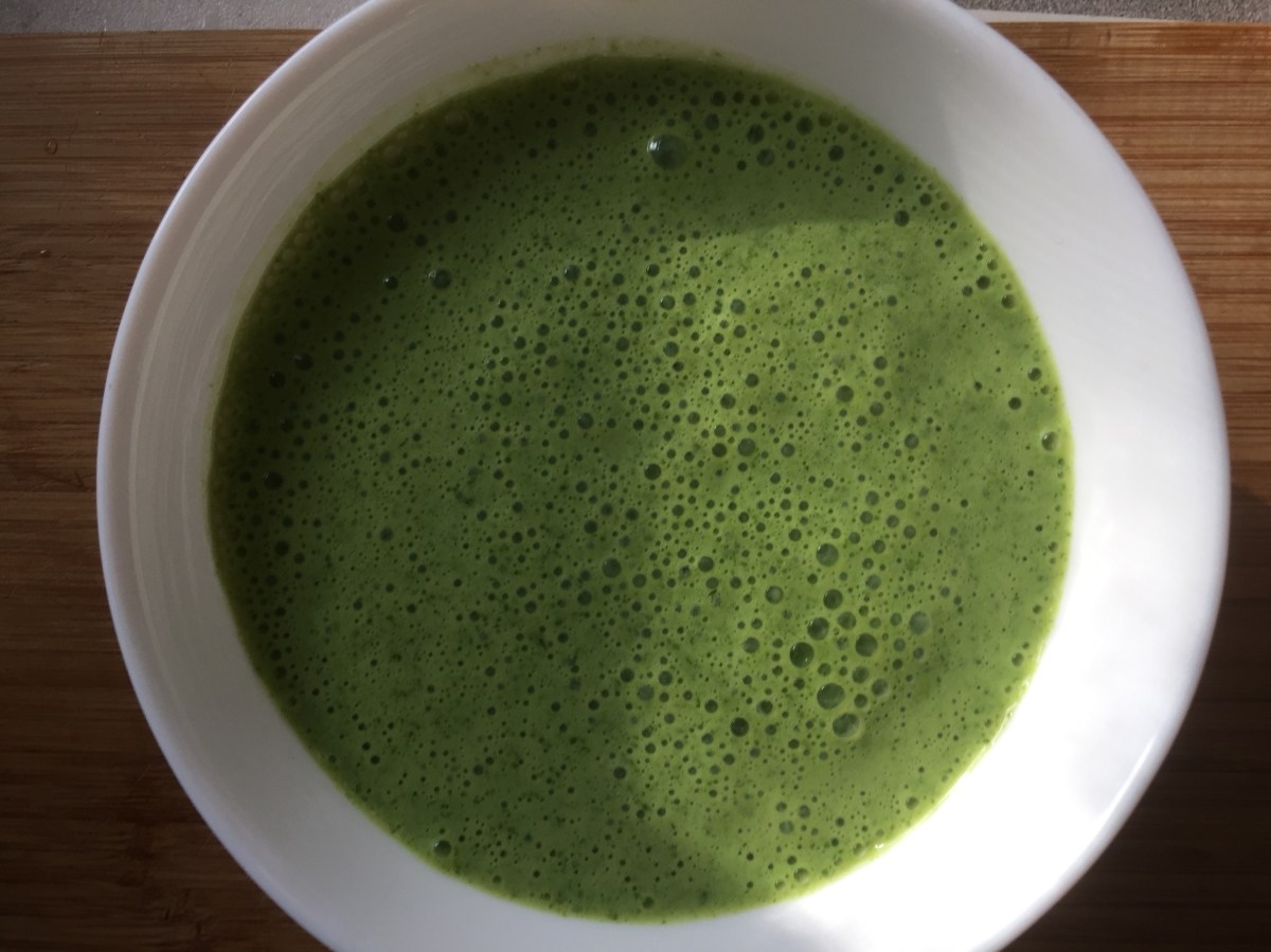 Soy Yogurt Cilantro Sauce, via Eat the Vegan Rainbow