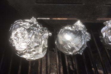 Beets Roasting on a Grill