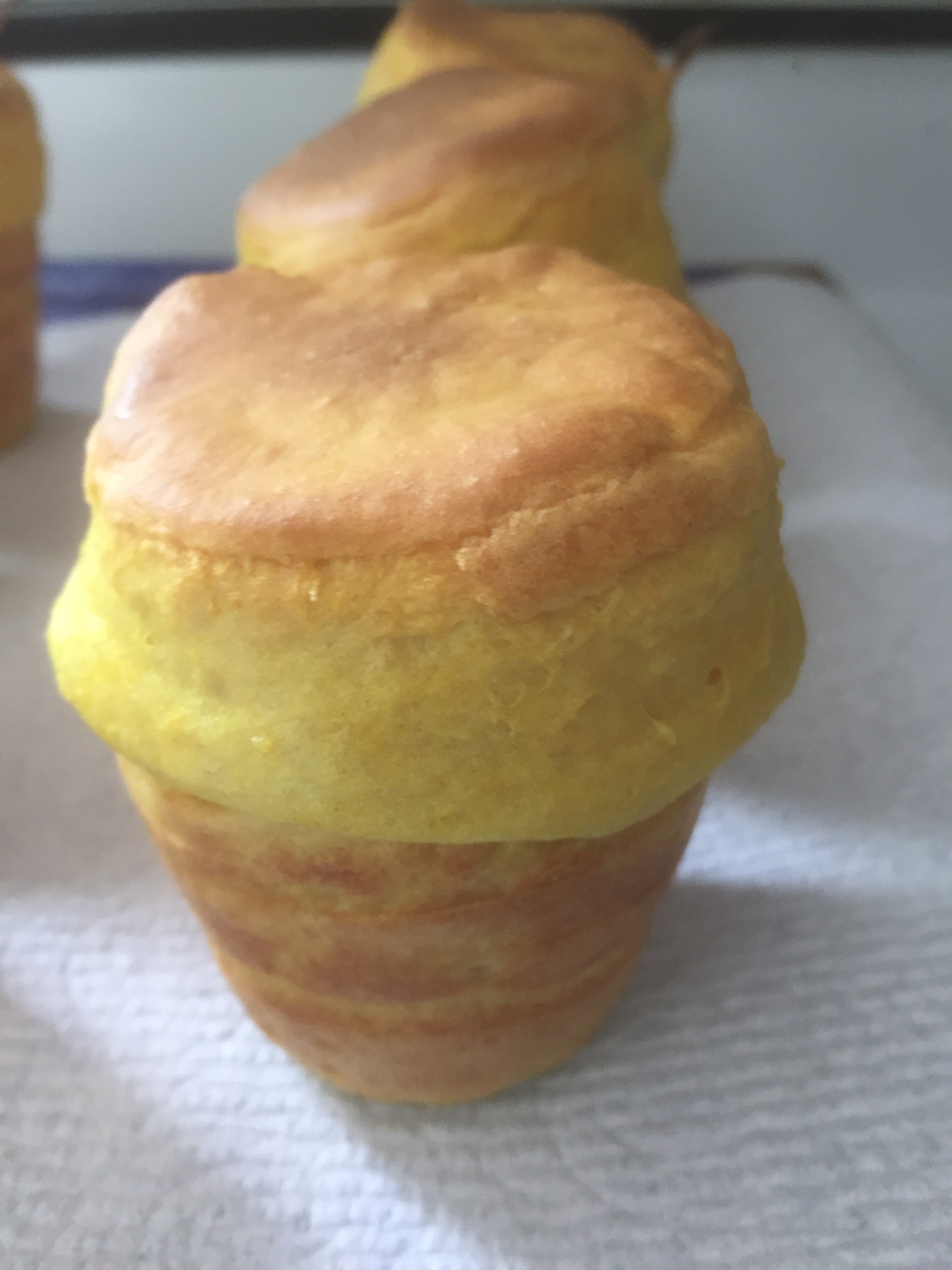 Puffy Popovers all in the row