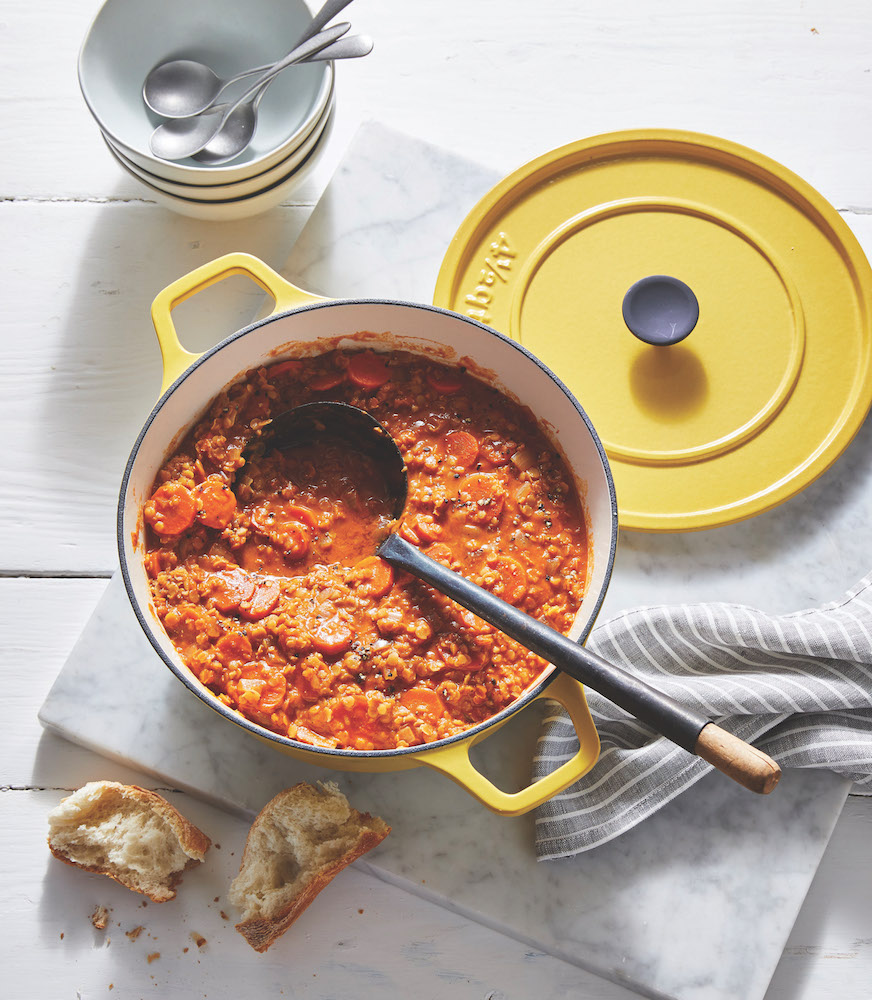 Vegan 8 Red Lentil Hungarian Soup