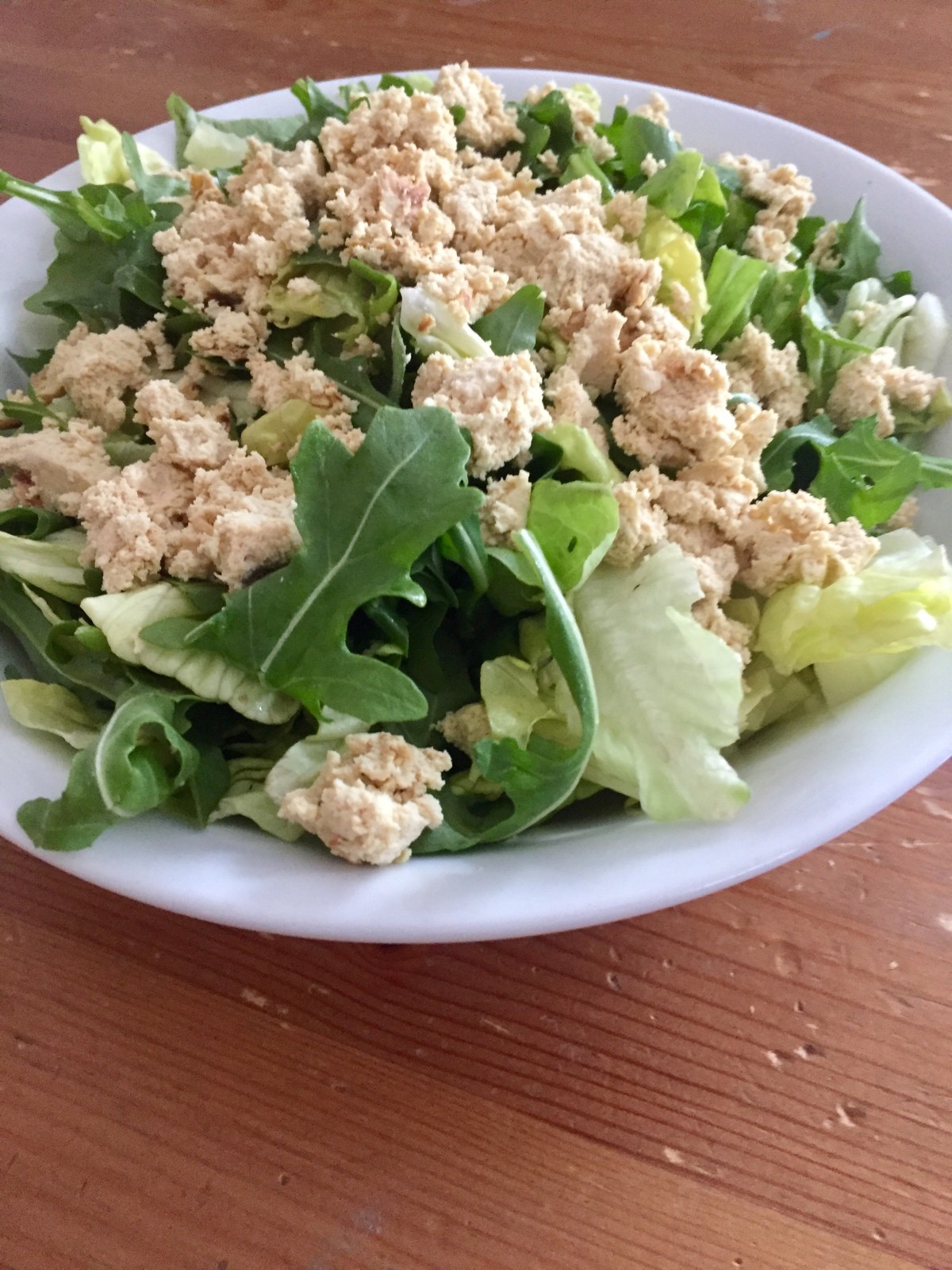 Vegan Baked Feta no fat and no salt added