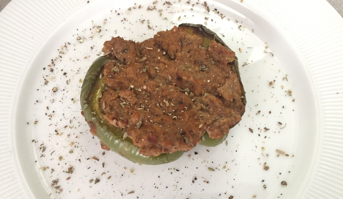 Tempeh Stuffed Peppers