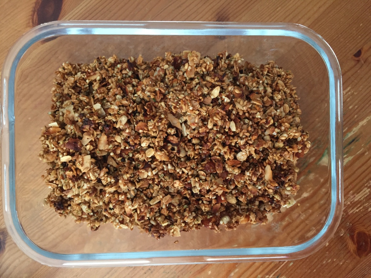 Homemade Nut and Seed Granola