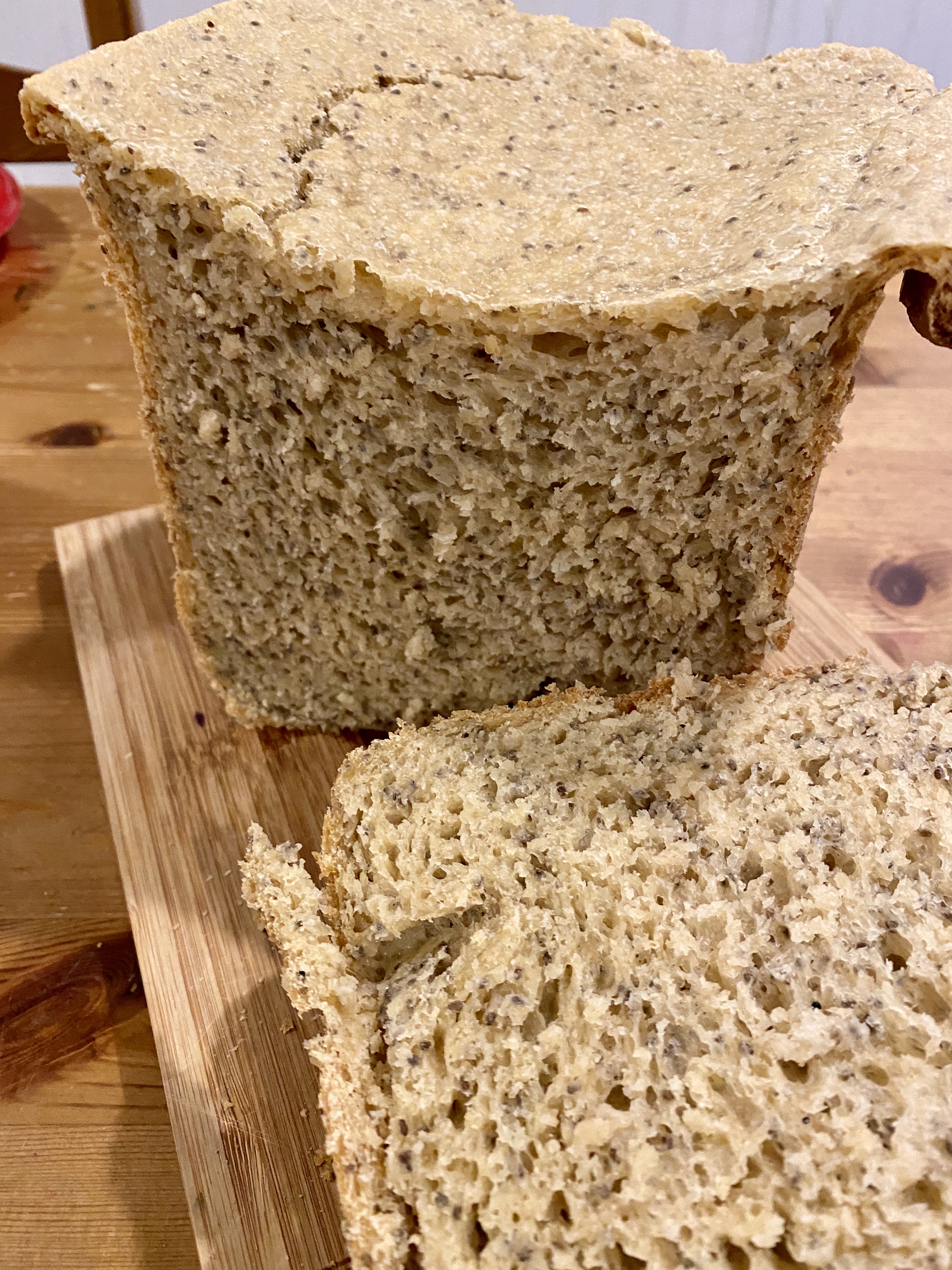 Chia Seed Bread (Bread Machine Recipe)