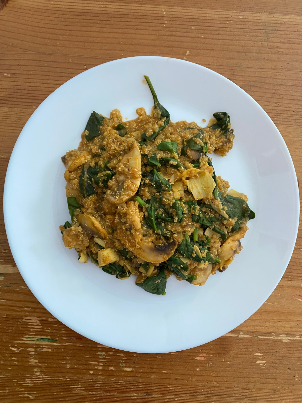 Quinoa Breakfast Scramble, via Eat the Vegan Rainbow