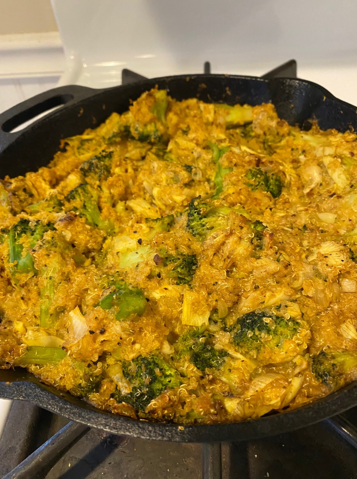 Quinoa Broccoli Casserole